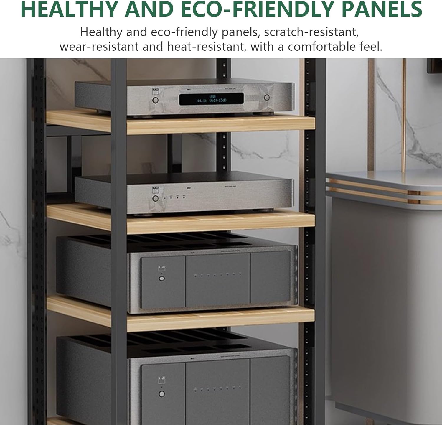 3/4/5/6 Tier AV Media Stands