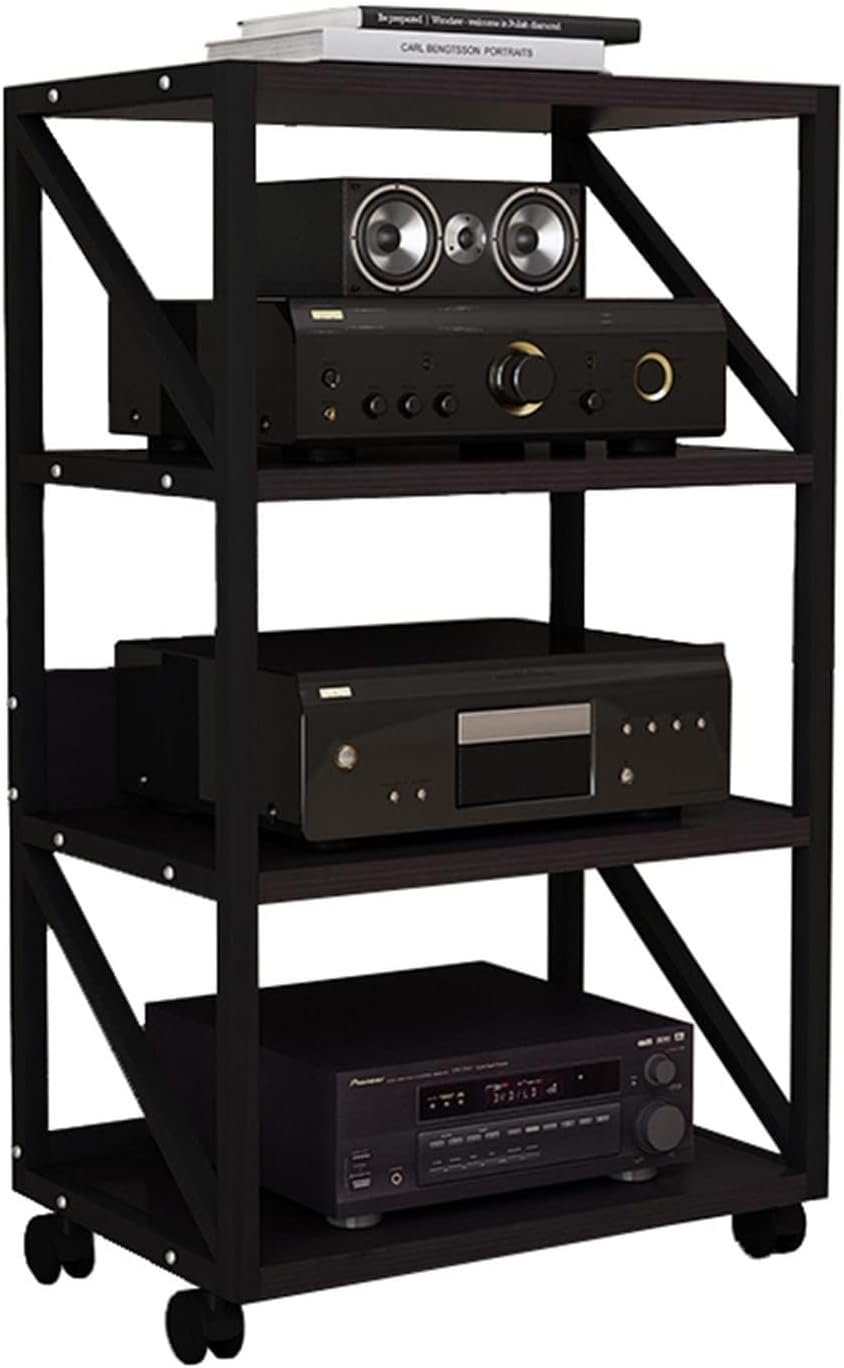 YLQFGUVWK AV Media Stand Player CD DVD Rack