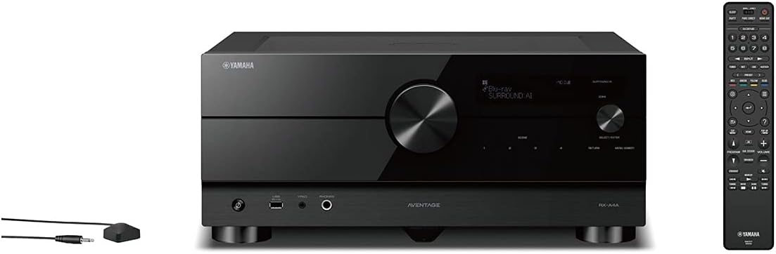 Yamaha RX-A4A AVENTAGE 7.2-Channel AV Receiver 8K and 4K/120 HDMI