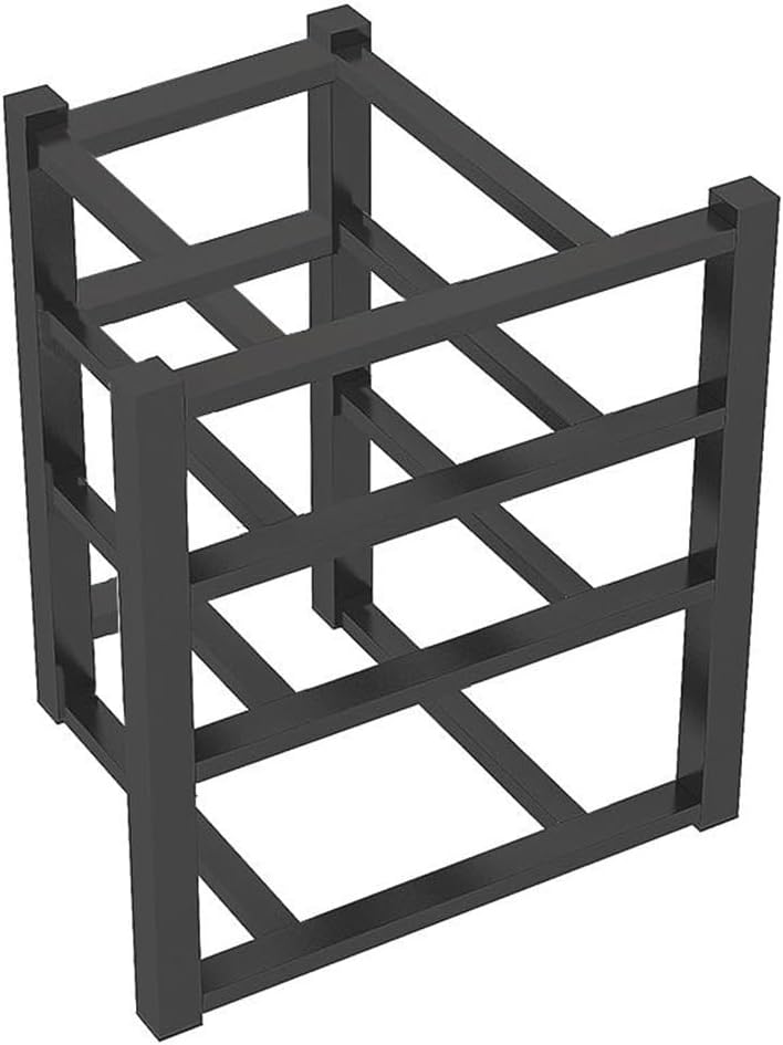 BIUBPW 3 Tier Audio Rack Tower Media Storage Shelves Audio/Video Component Cabine