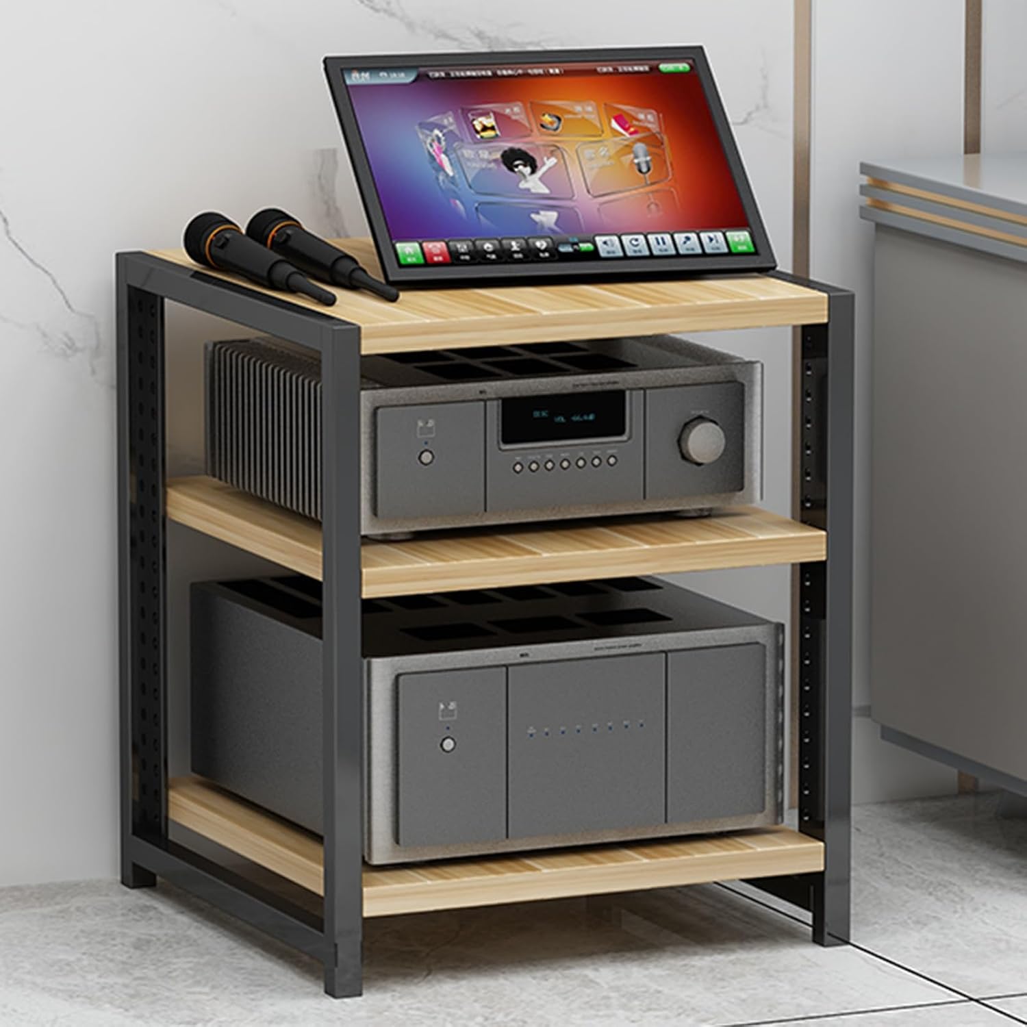 3/4/5/6 Tier AV Media Stands