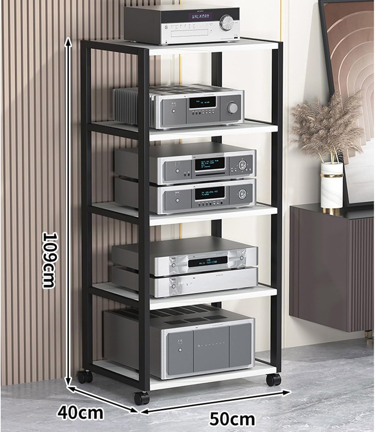 2/3/4/5 Tier AV Media Stand