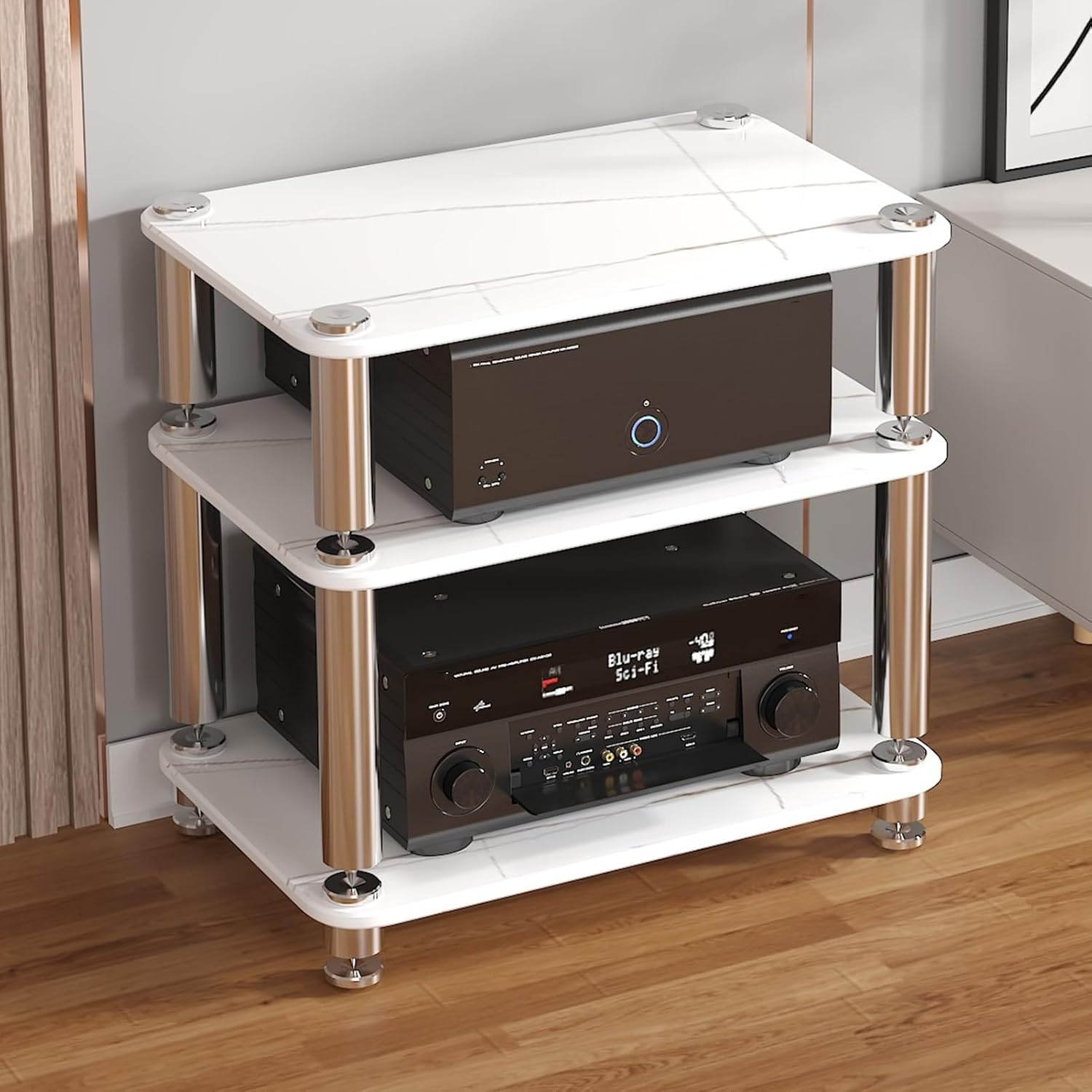 WUHUQN Media Stand Audio/Video Media Stand