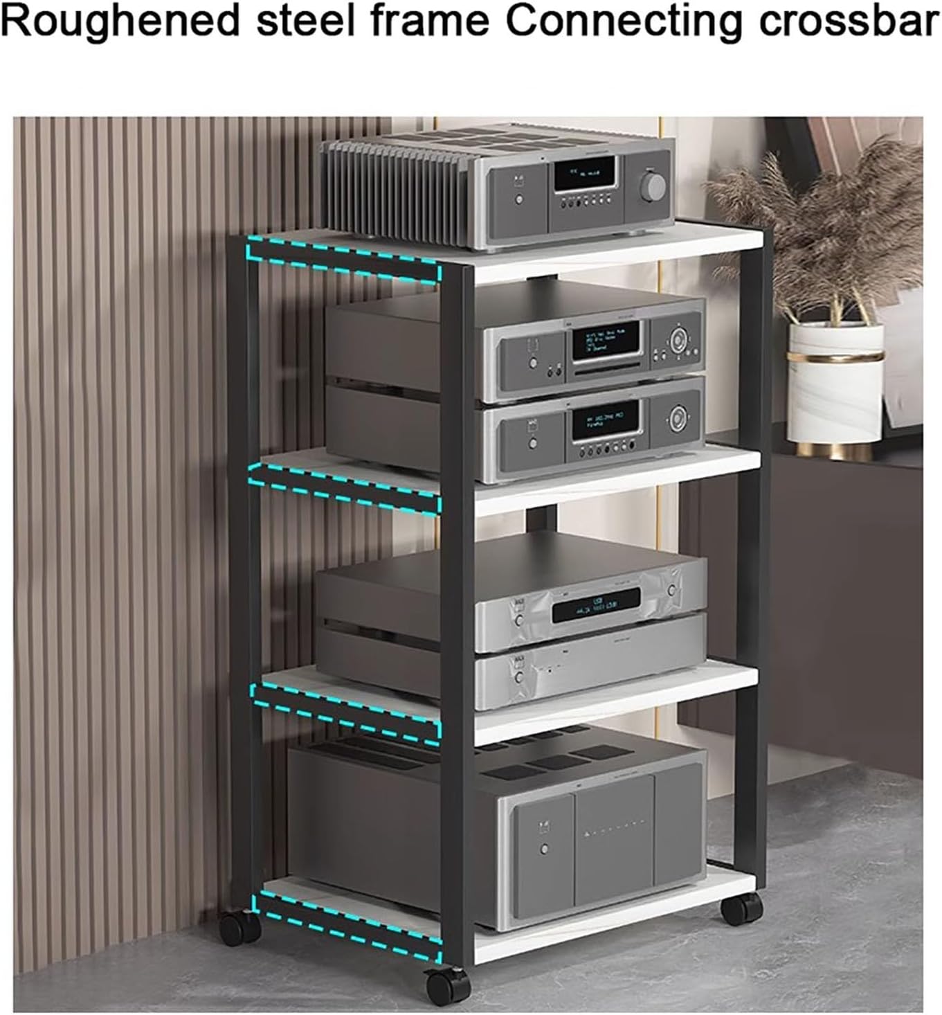 4/5 Tier AV Media Stand
