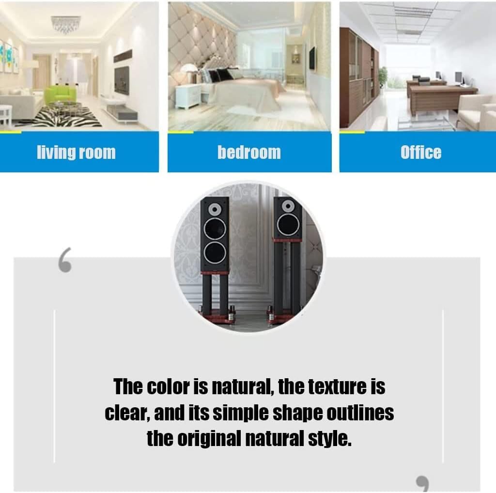 MIQXUAN Speaker Stands Professional Speaker Stands Universal Bookshelf Speaker