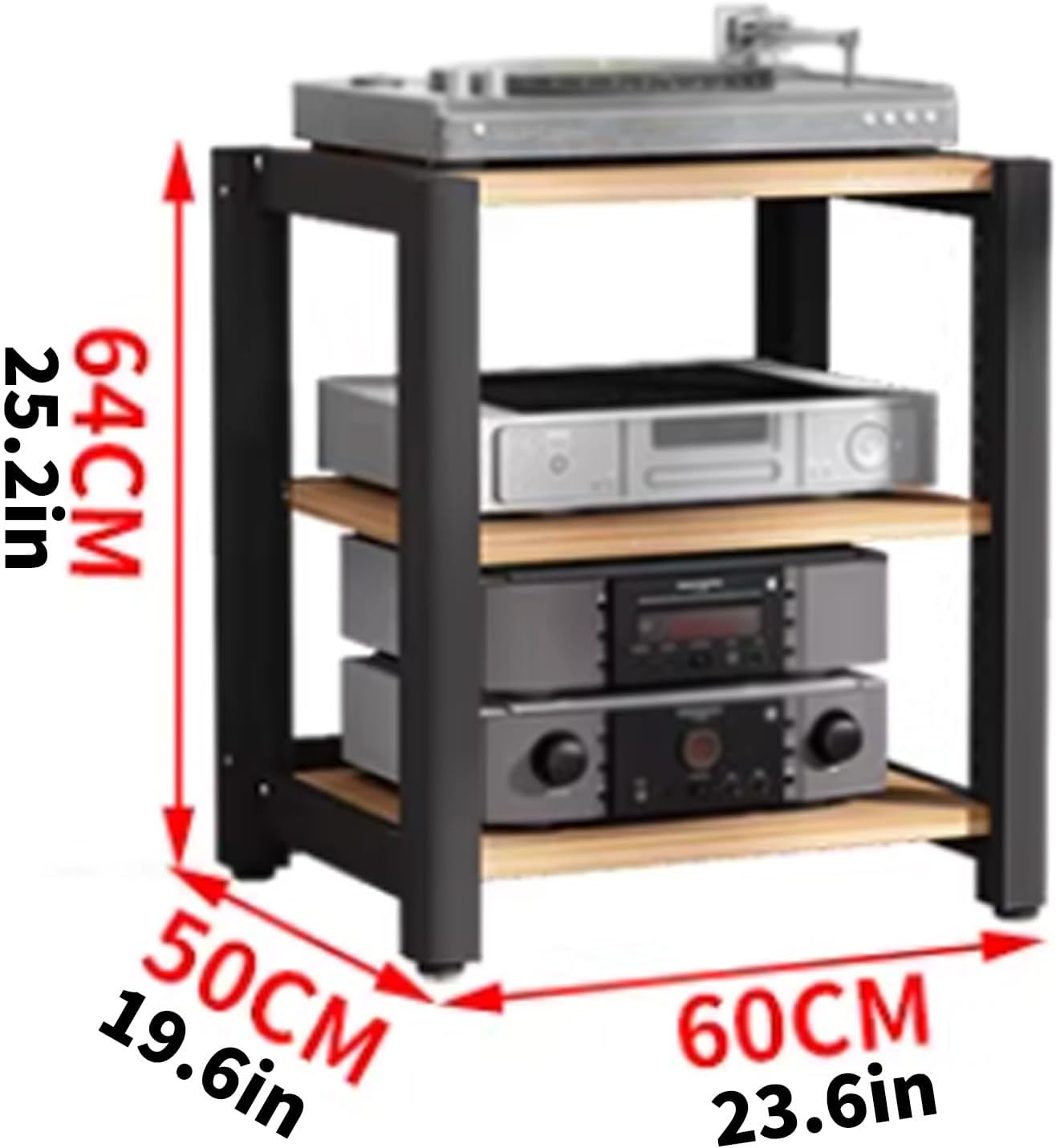 YUGXTH AV Media Stand Corner Shelf