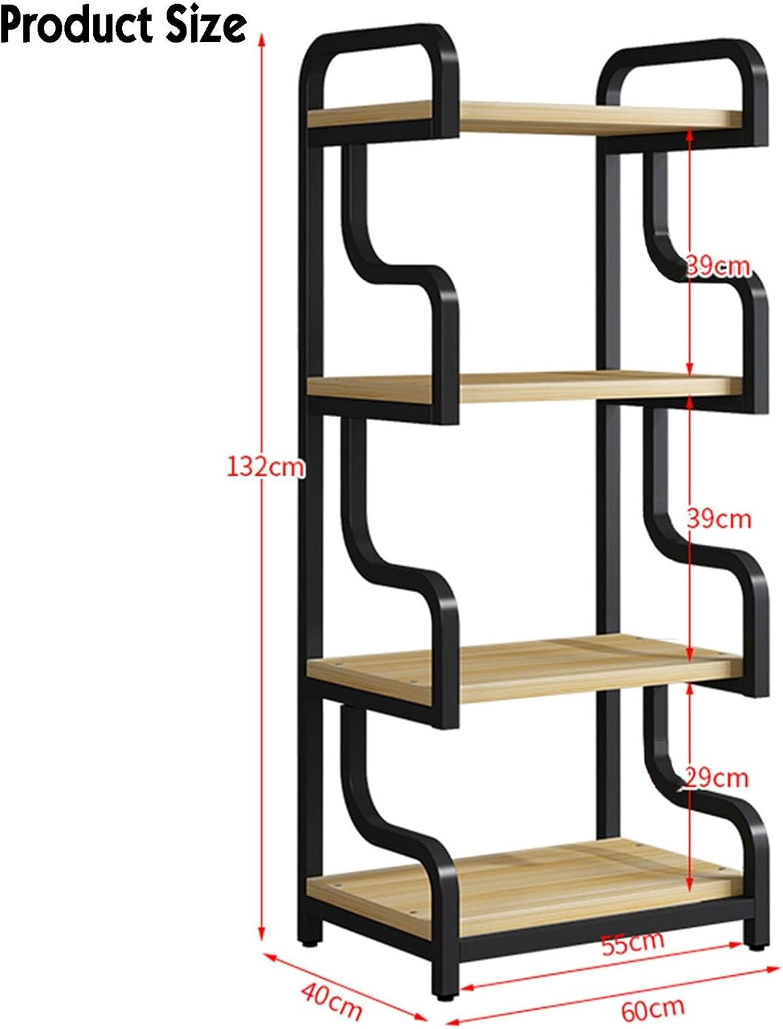 LYHXYLFT Metal Media Cart