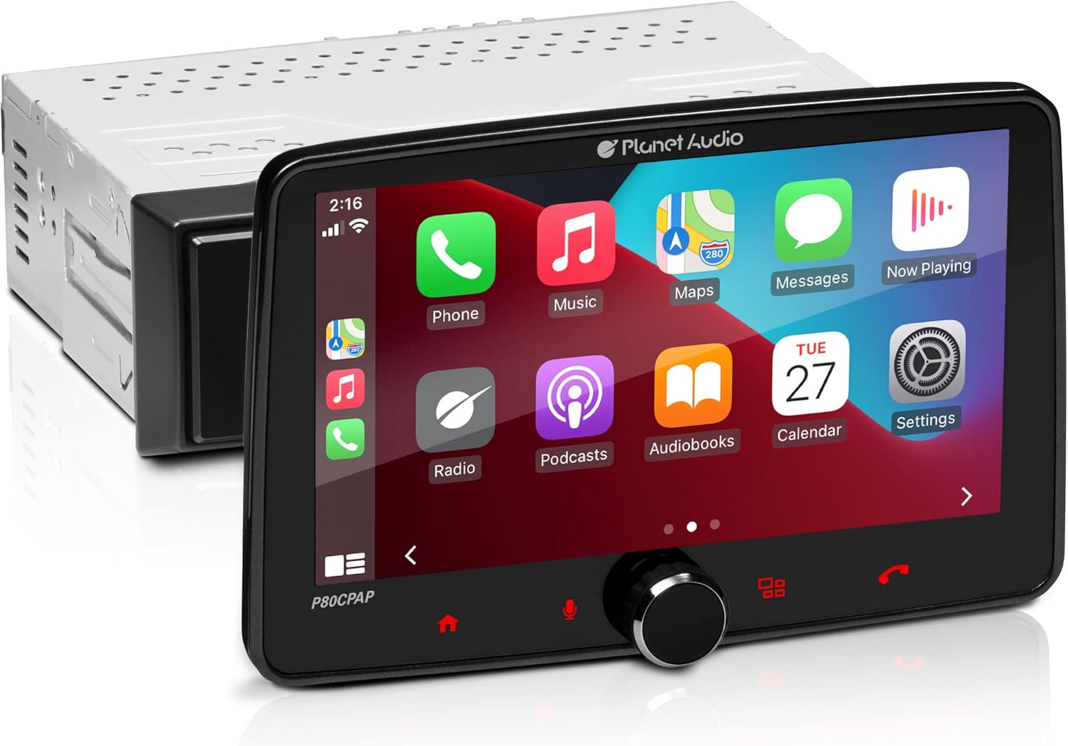 Planet Audio P80CPAP Car Stereo - Apple CarPlay