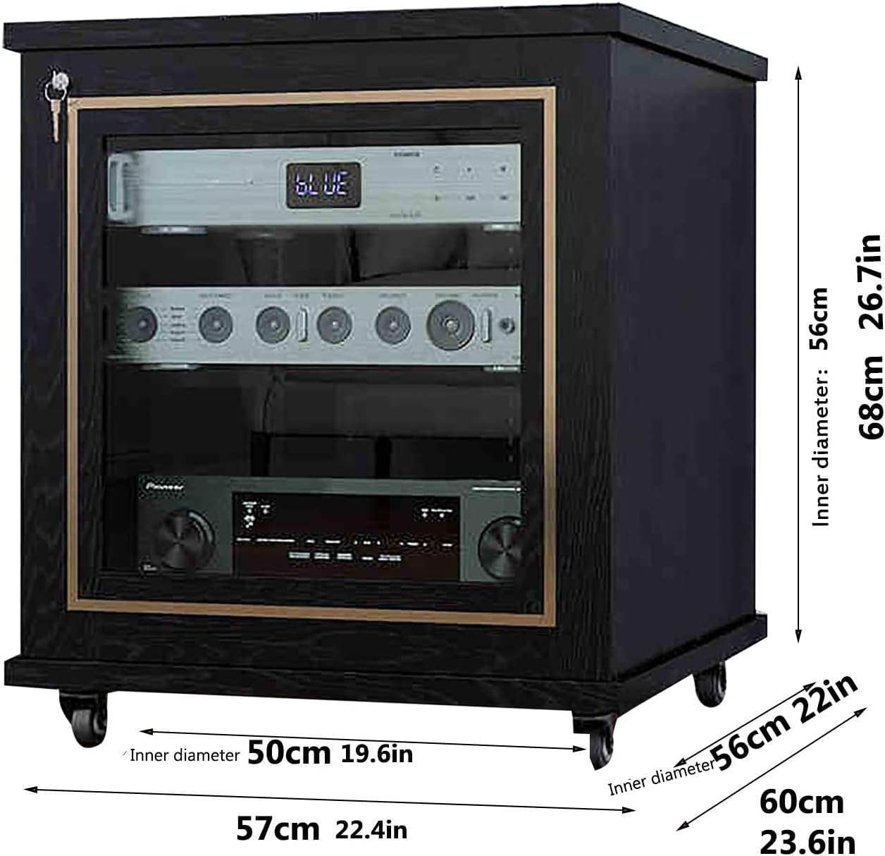 Stereo Cabinet Audio Rack