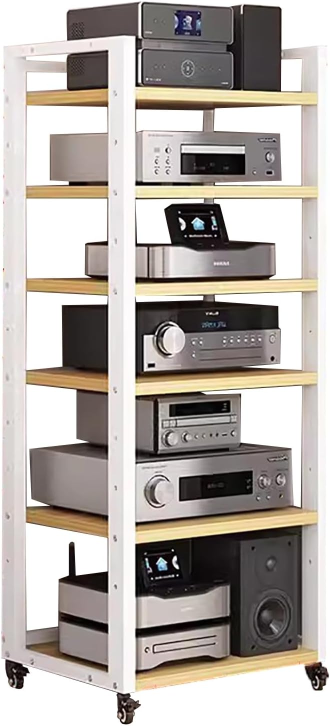 6 Tier Audio Video Rack