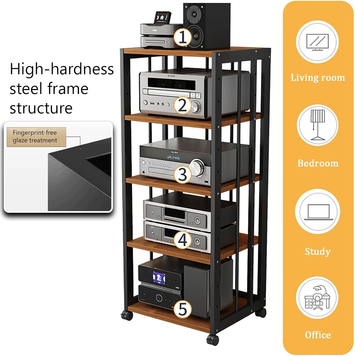 HOLGVE AV Media Stand
