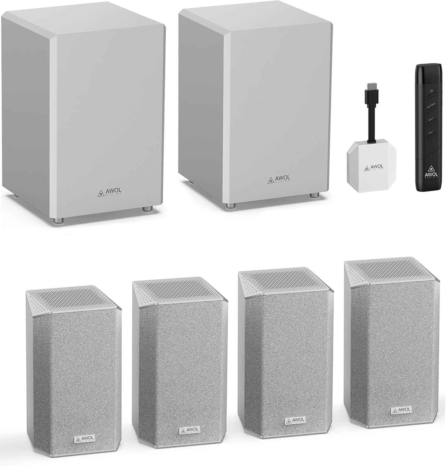 AWOL VISION ThunderBeat 4.2.2 All-Wireless Home Theater Sound System