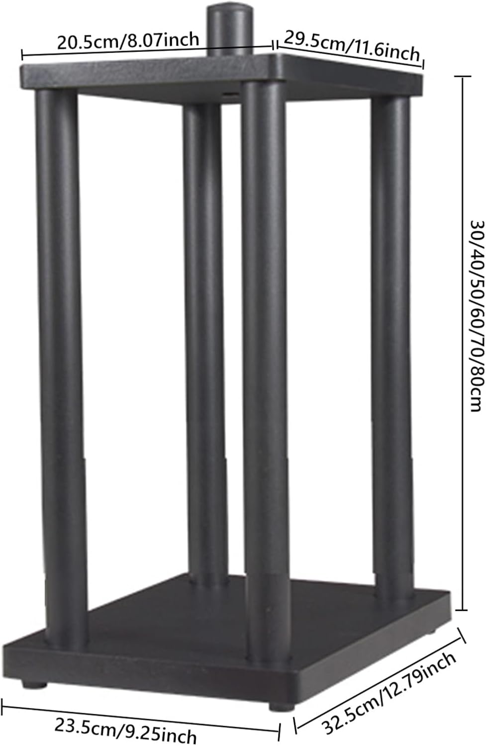 MIQXUAN Speaker Stands A Pair of Surround Speaker Stands