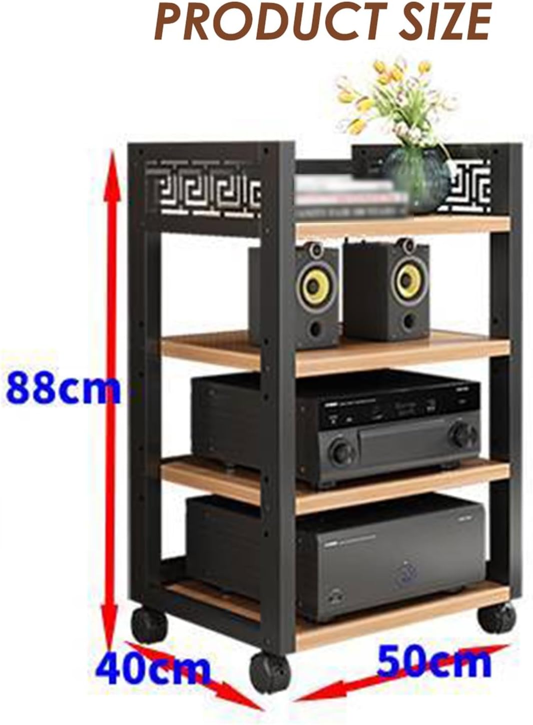 YLQFGUVWK Media Storage Rack