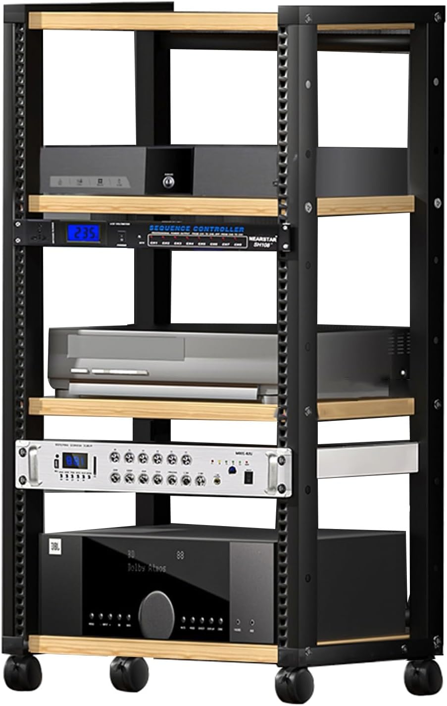 LZLZL 4 Tier AV Media Stand