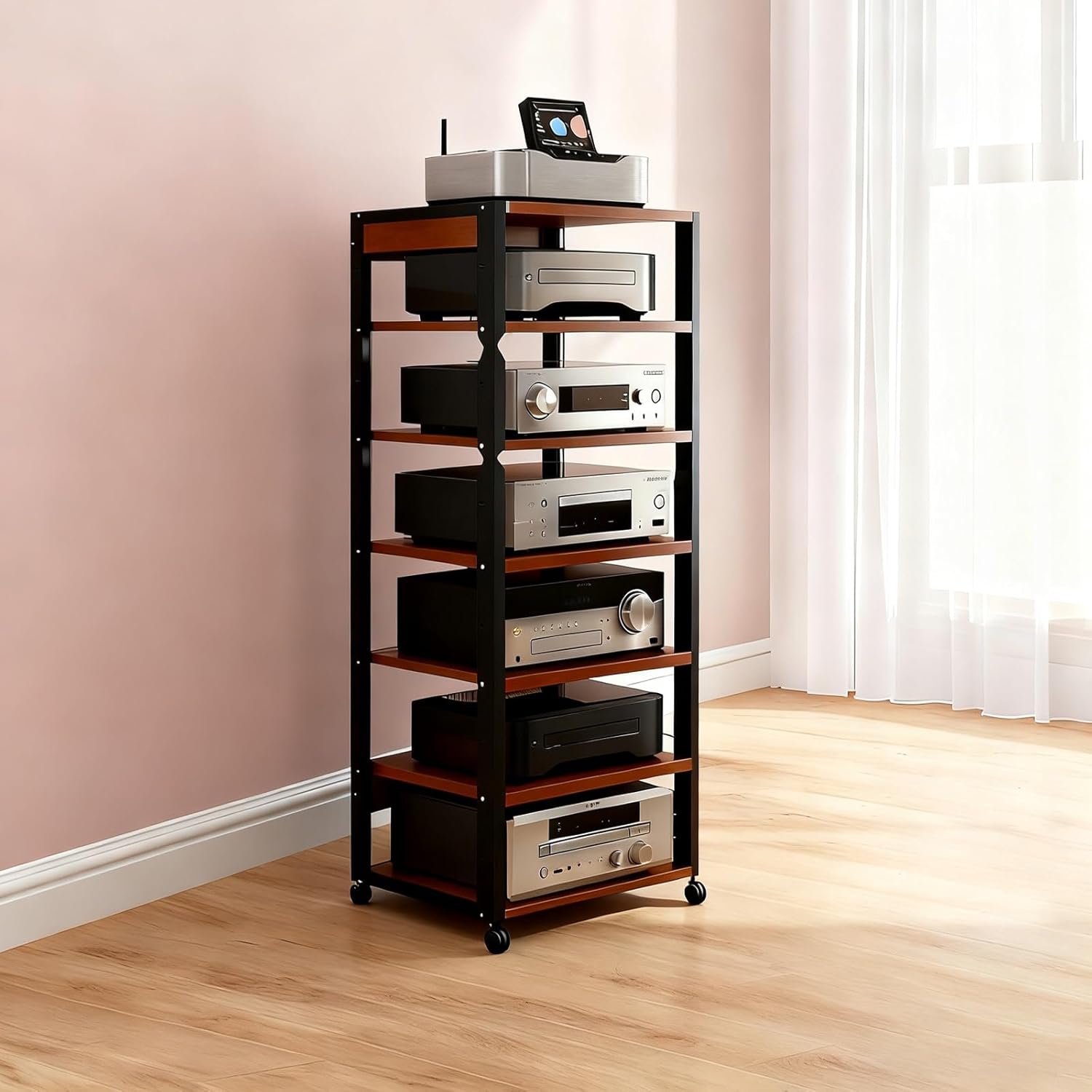 7 Tier AV Media Stand