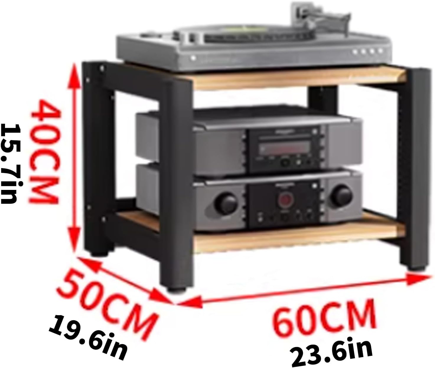 YUGXTH AV Media Stand Corner Shelf