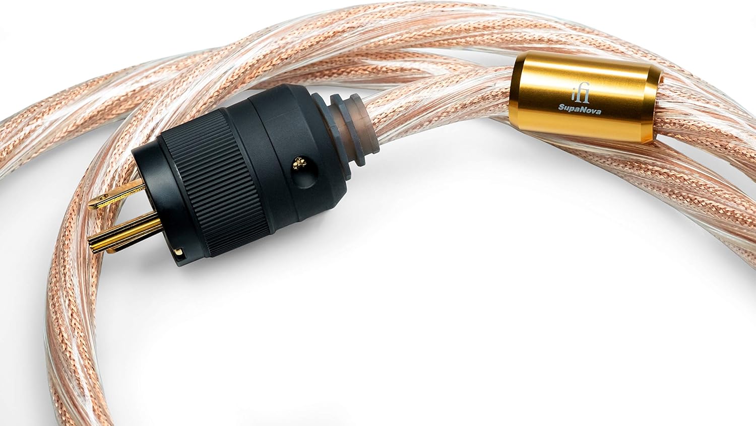 iFi SilentPower SupaNova IEC Power Cable - Surge Protection - Length: 1.8m - [US PIN]