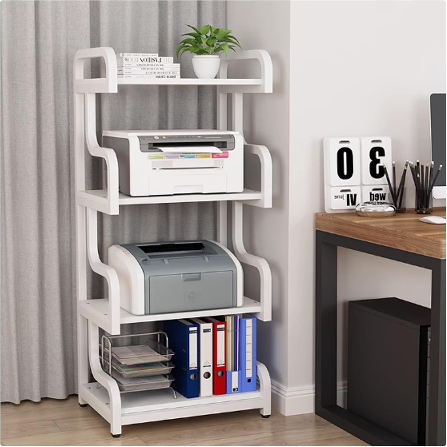 Audio Rack AV Media Stand - Corner Audio Tower for Home Theater