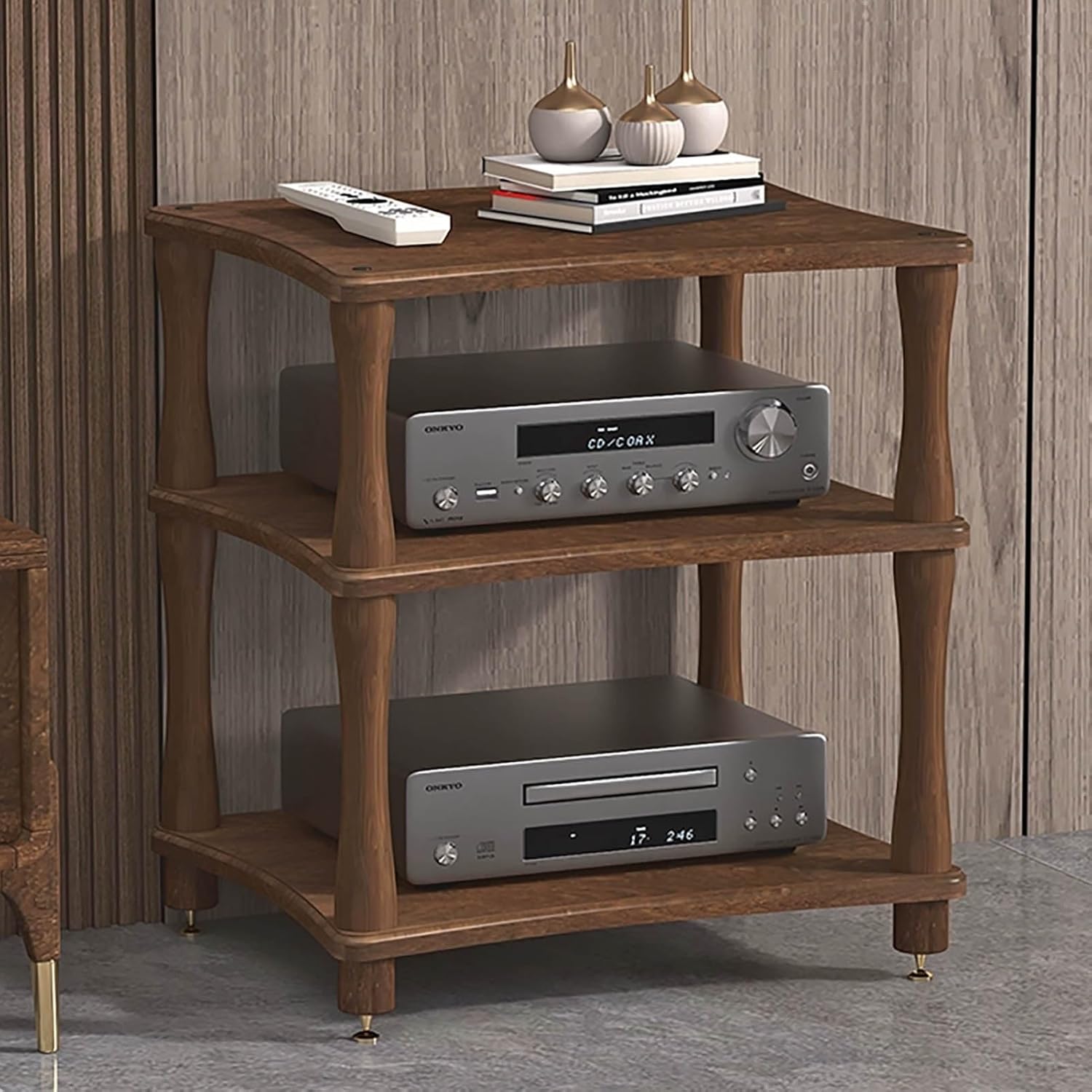 JIAOCKJIAO 1/2/3/4-tier Media Stand