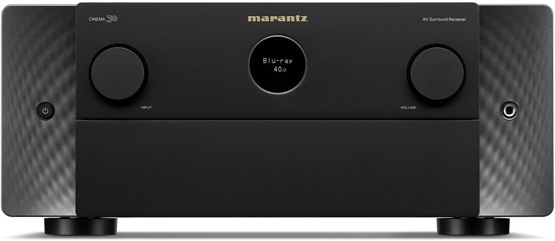 Marantz Cinema 30 11.4 Channel 8K Home Theater Receiver with Dolby Atmos & IMAX Enhanced Audio (Black)