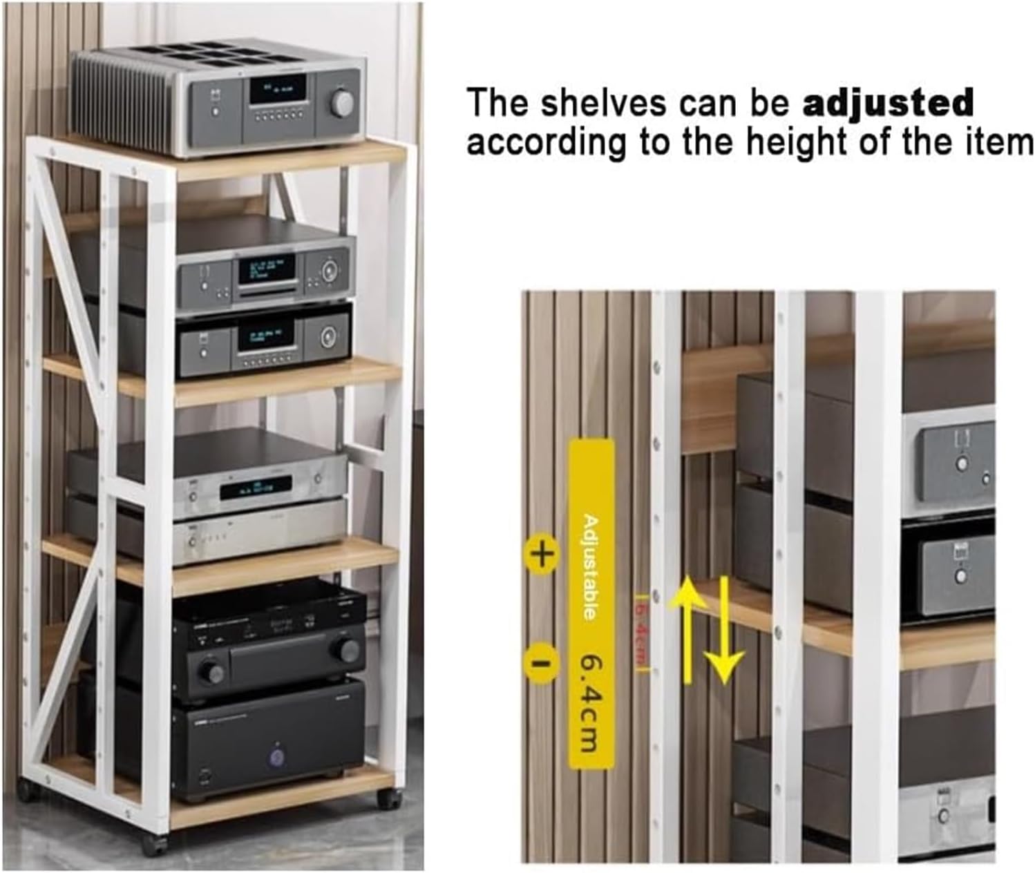 YHJCMBWLBBSH AV Media Stand