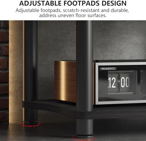 4-Tier Audio Video Media Stand