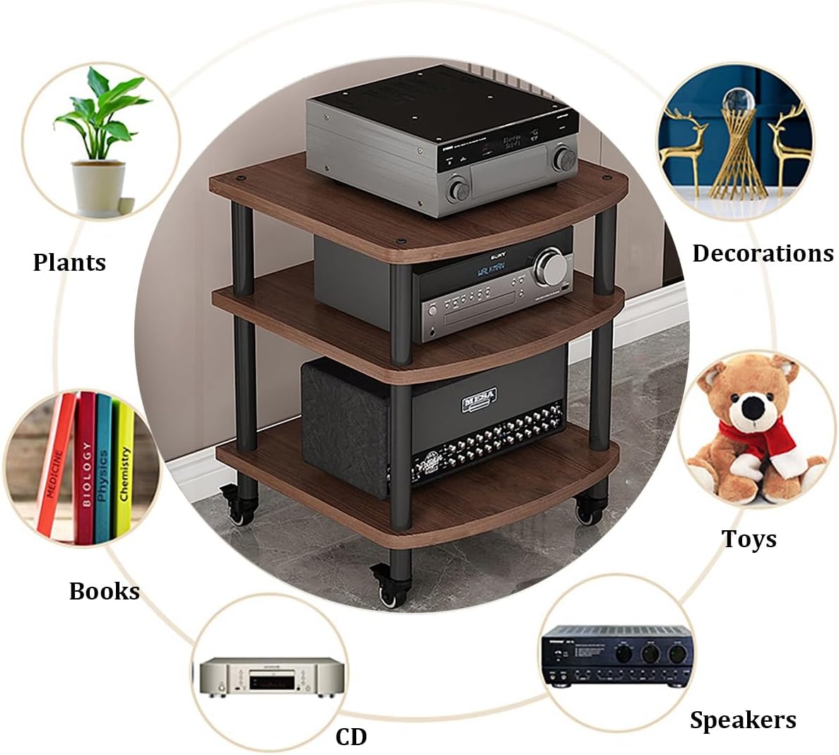 LIGUIEN Audio Component Rack