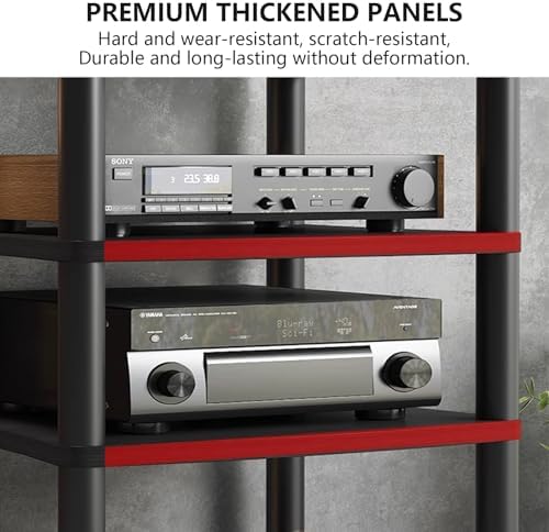 4-Tier Audio Video Media Stand