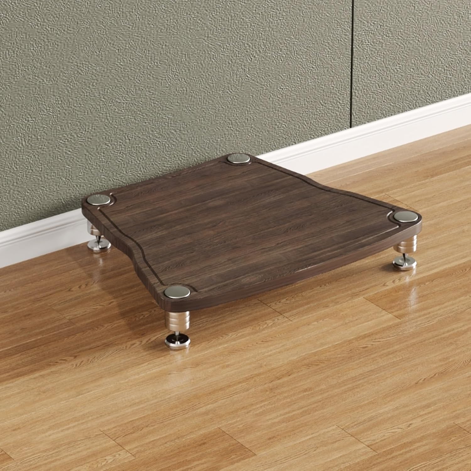 YITAYMLI Wooden AV Video Media Rack Stand