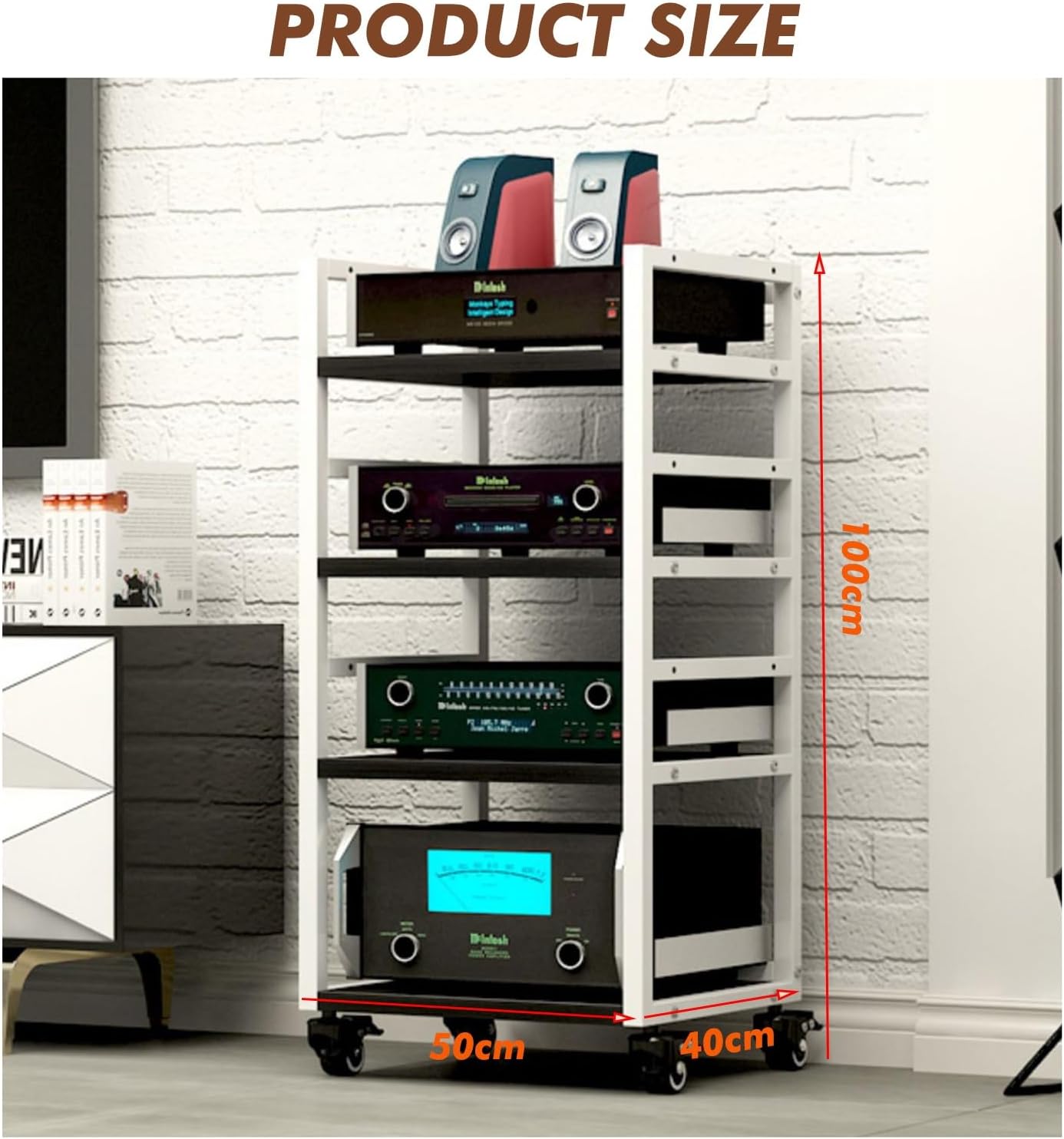 YLQFGUVWK Media Storage Rack