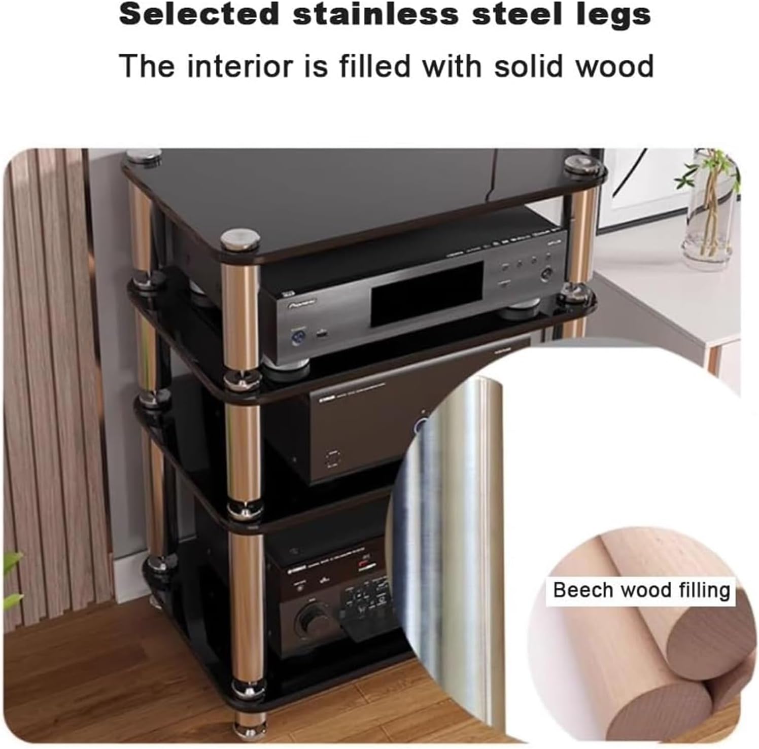 YHJCMBWLBBSH AV Media Stand