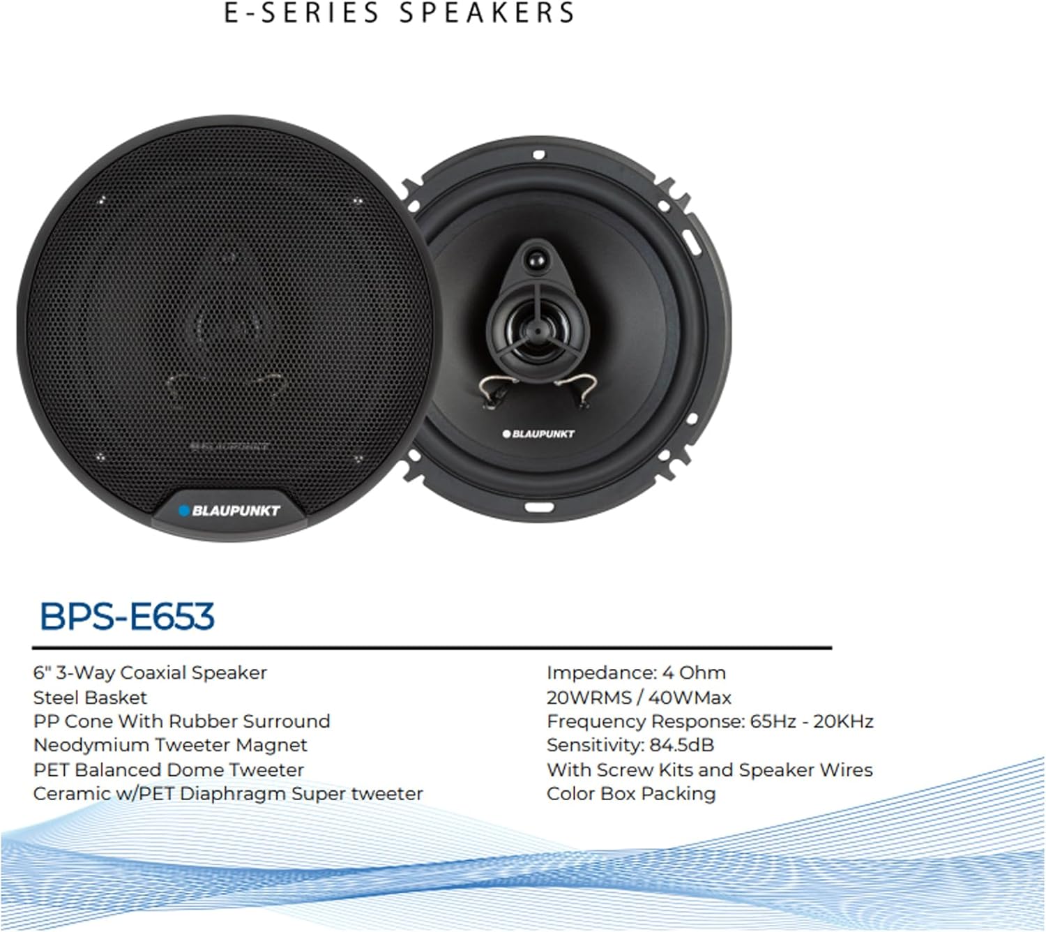 Blaupunkt Hamburg Single DIN Retro Classic USB Bluetooth AM/FM Stereo Receiver