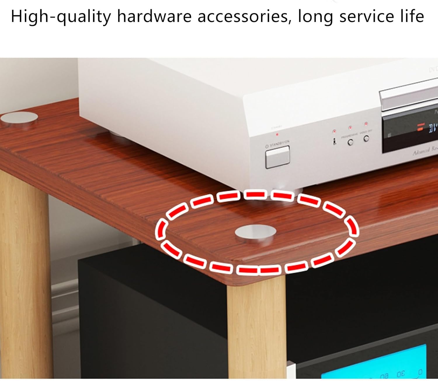 Small AV Component Entertainment Stand