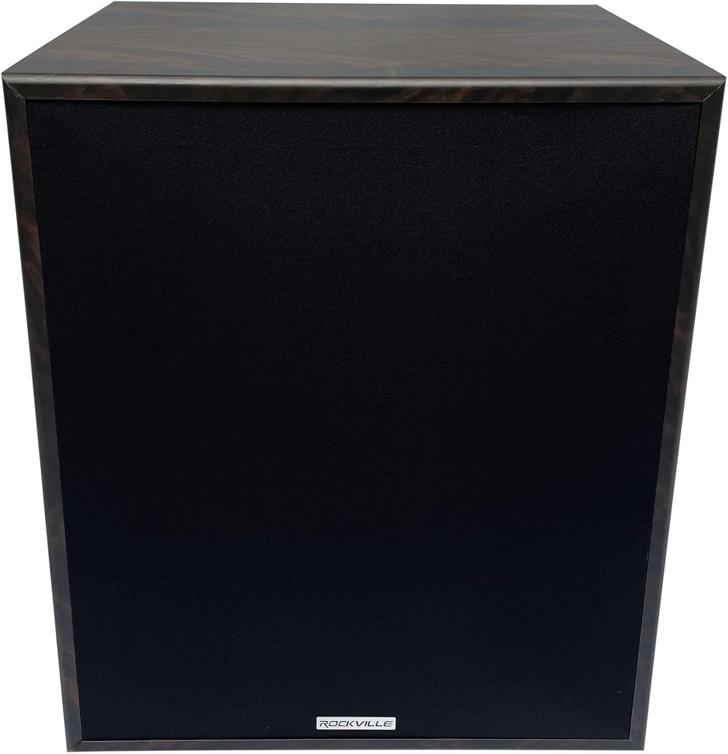 Rockville Rock Shaker 15 Dark Wood 1000W Powered Home Theater Subwoofer