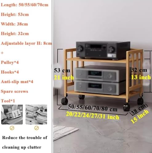 Home Audio Video Tower - Stereo Component Unit Shelving