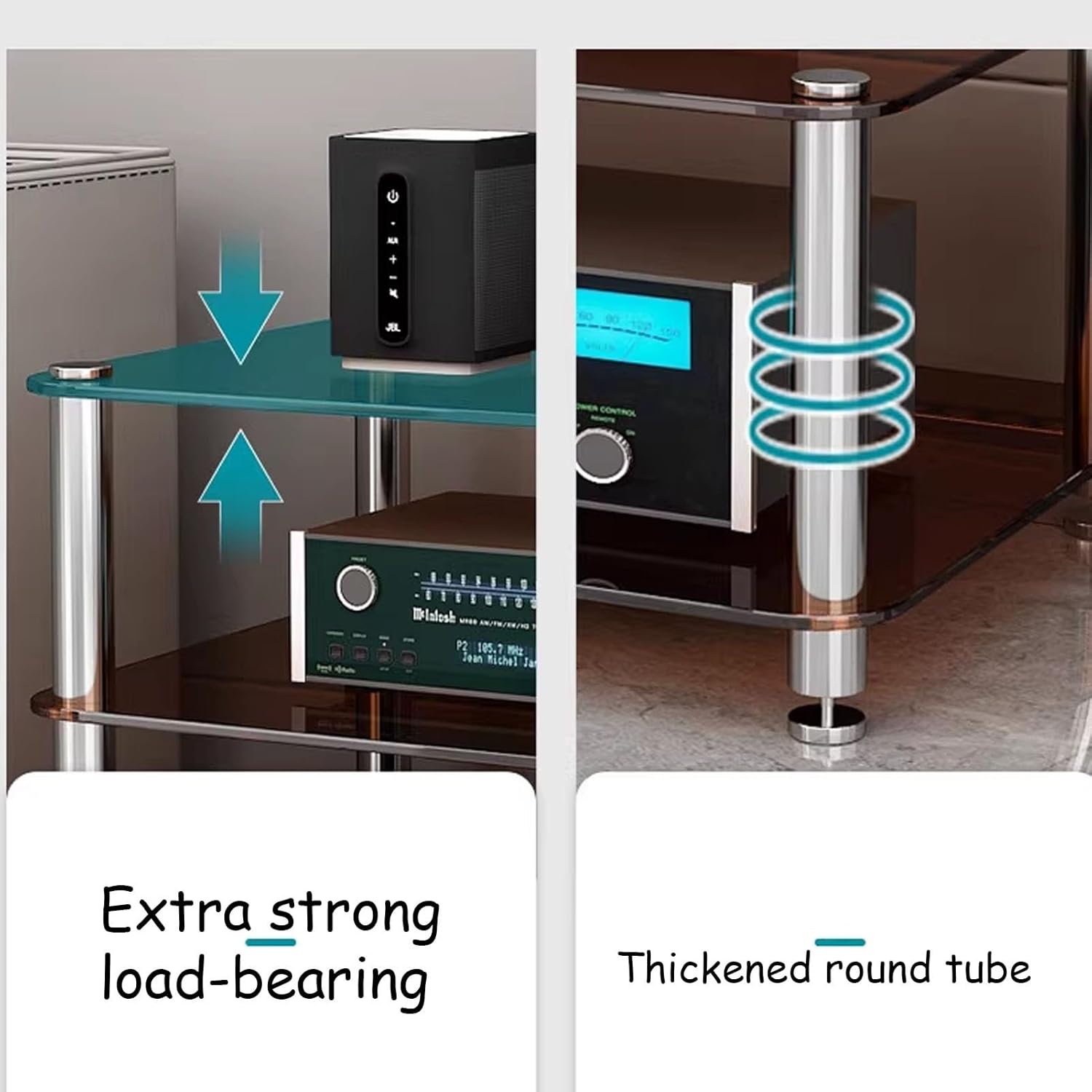 HOLGVE AV Media Stand