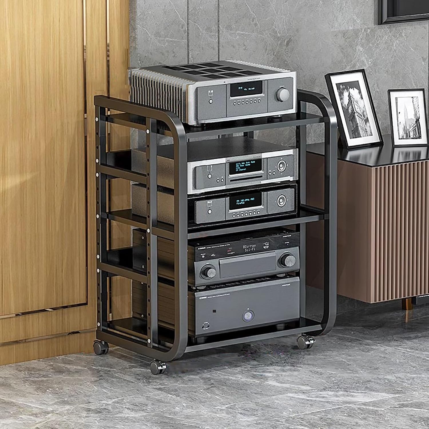 3-Tier Audio-Video Media Stand