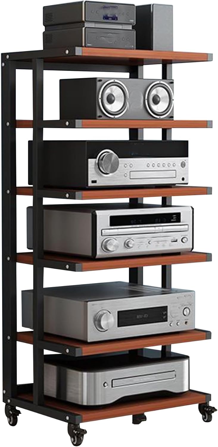 6 Tier Stereo Rack