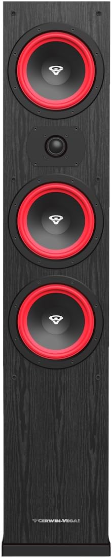 Cerwin Vega!LA Series Dual 6.5 3-Way Tower Speaker - LA365B(Black)