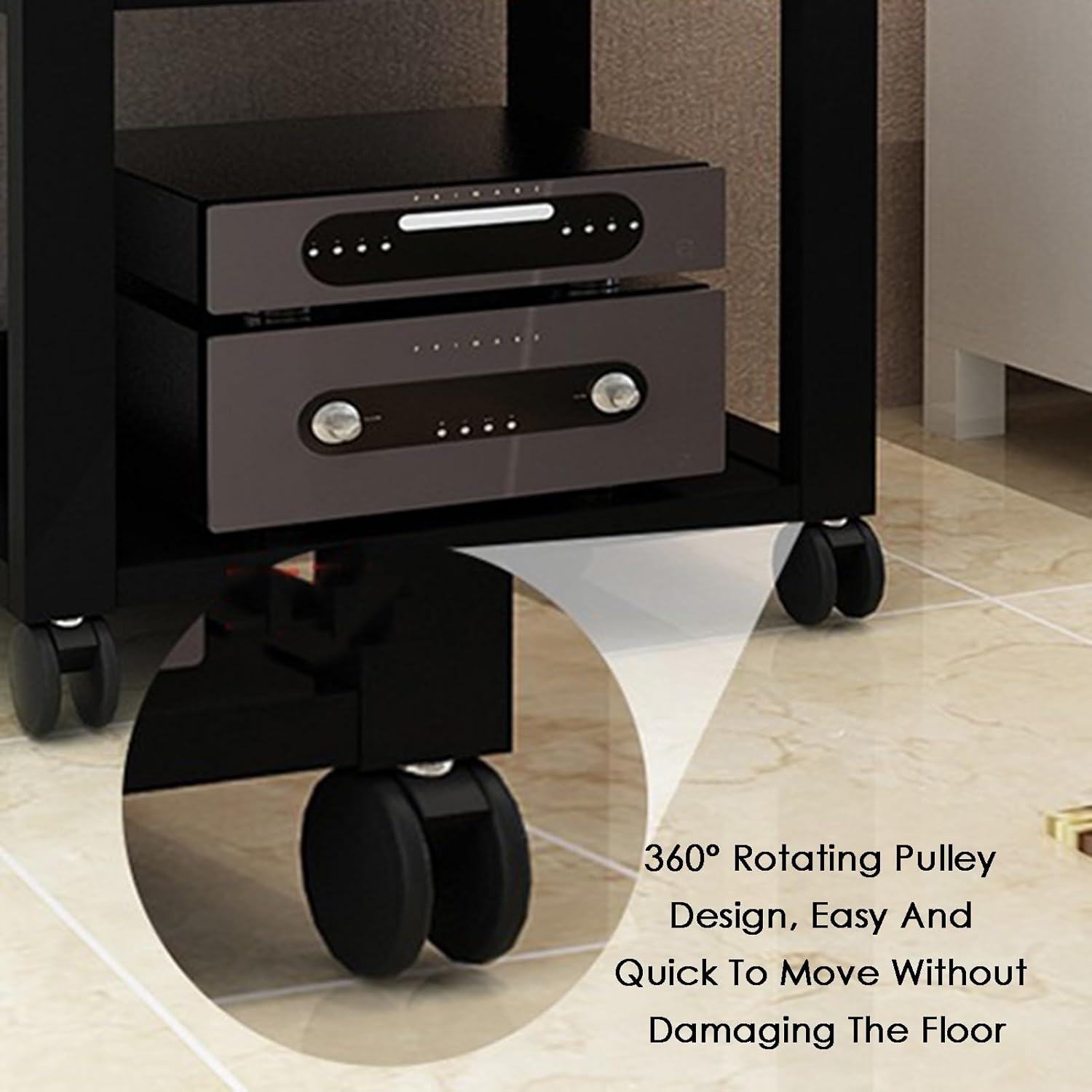 KIYILIHI Audio Media Rack