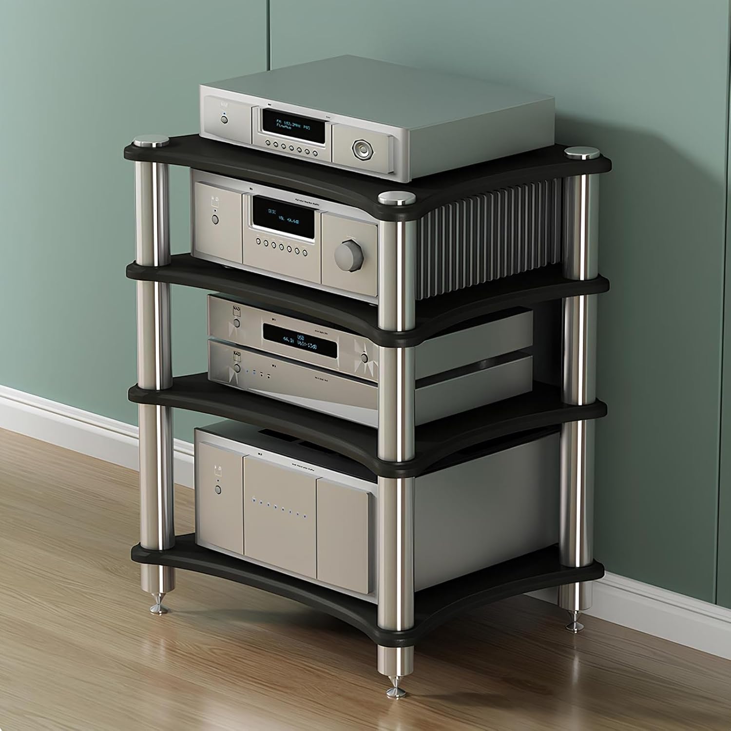 ISOFORMA 1/2/3/4 Tier AV Media Stand