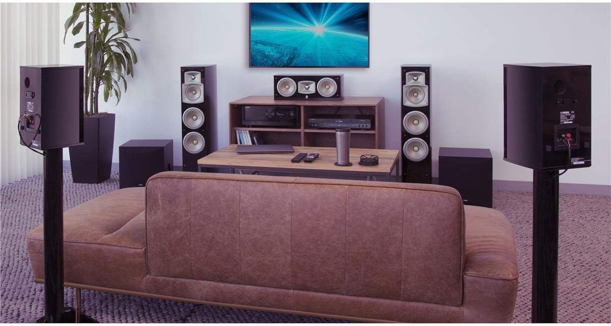 Yamaha RXV6ABL-RB 7.2-Ch. 100 Watt AV Receiver with Bluetooth