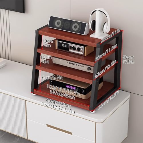 4-Tier AV Media Stand
