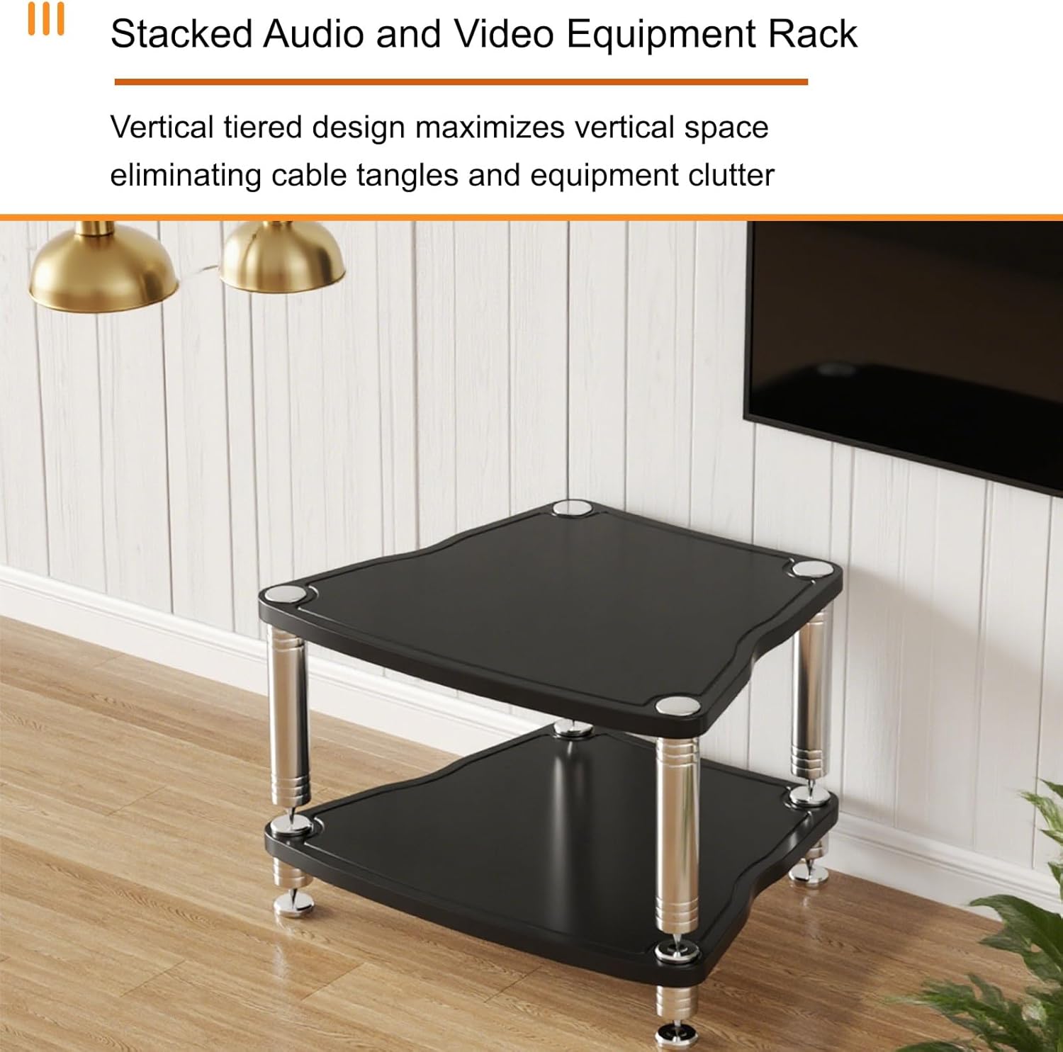 Home Stereo System Entertainment Components Cabinet