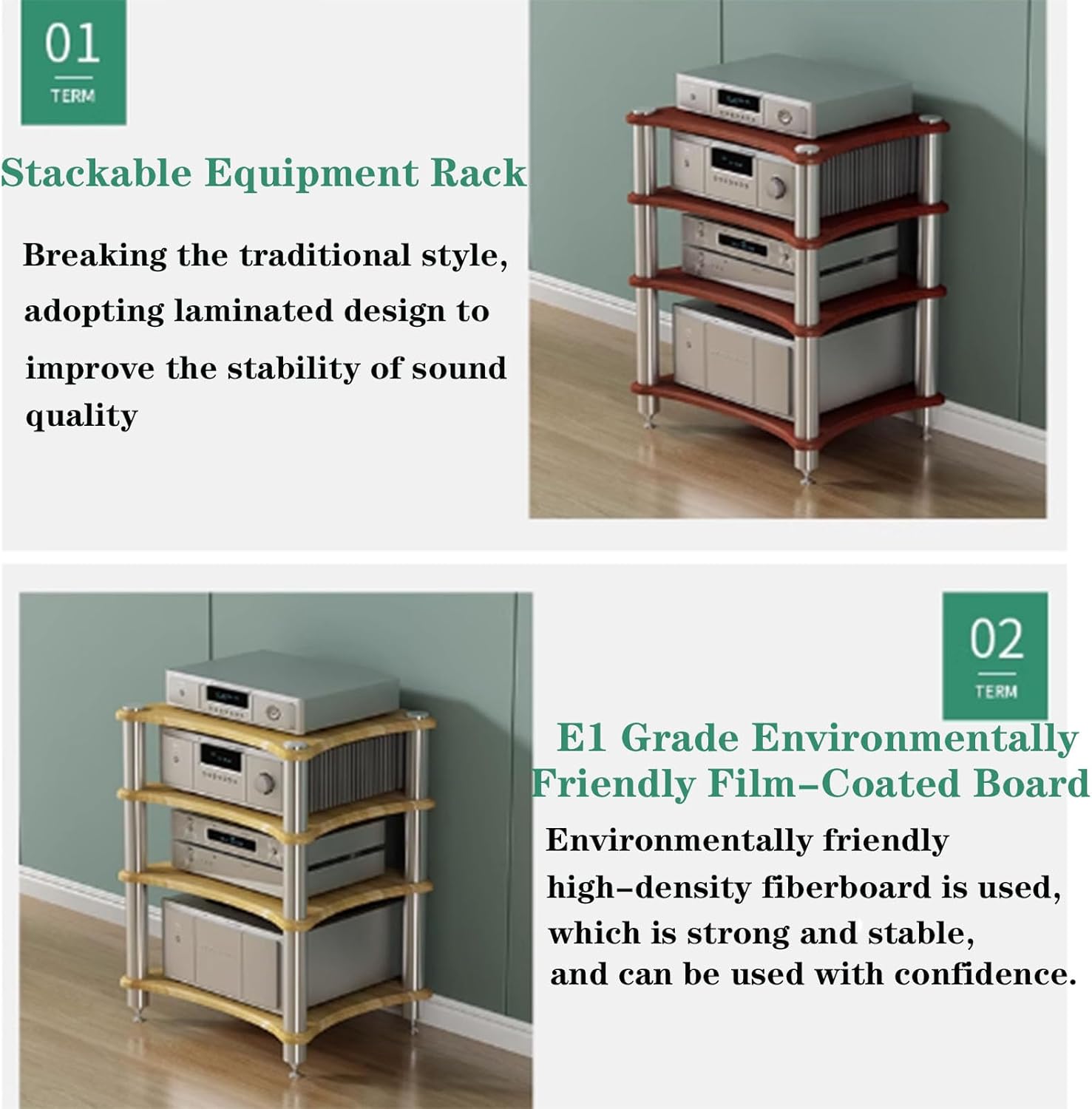 1/ 2/ 3 /4 Tier Av Media Stand