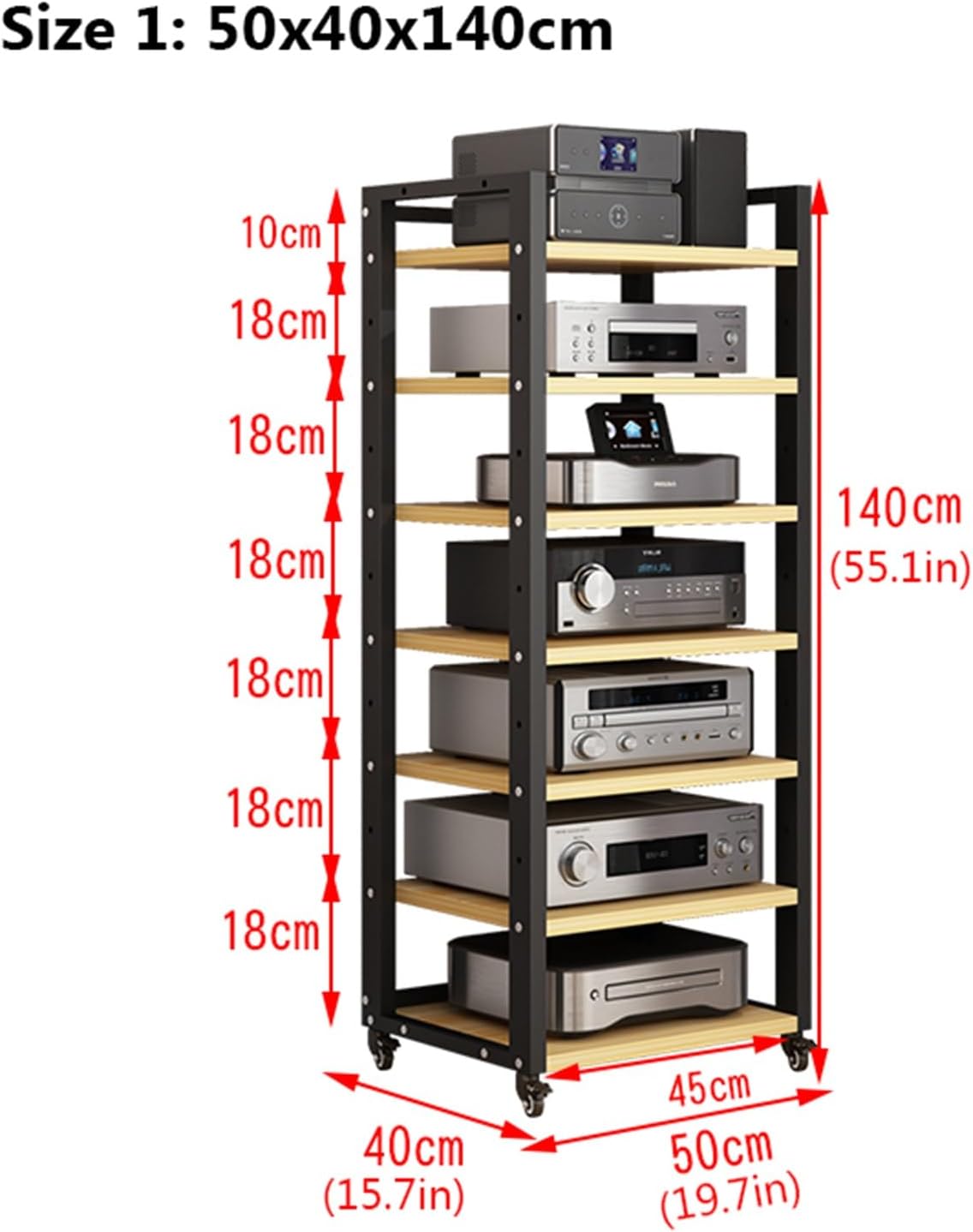 Modern Media Storage Cabinet