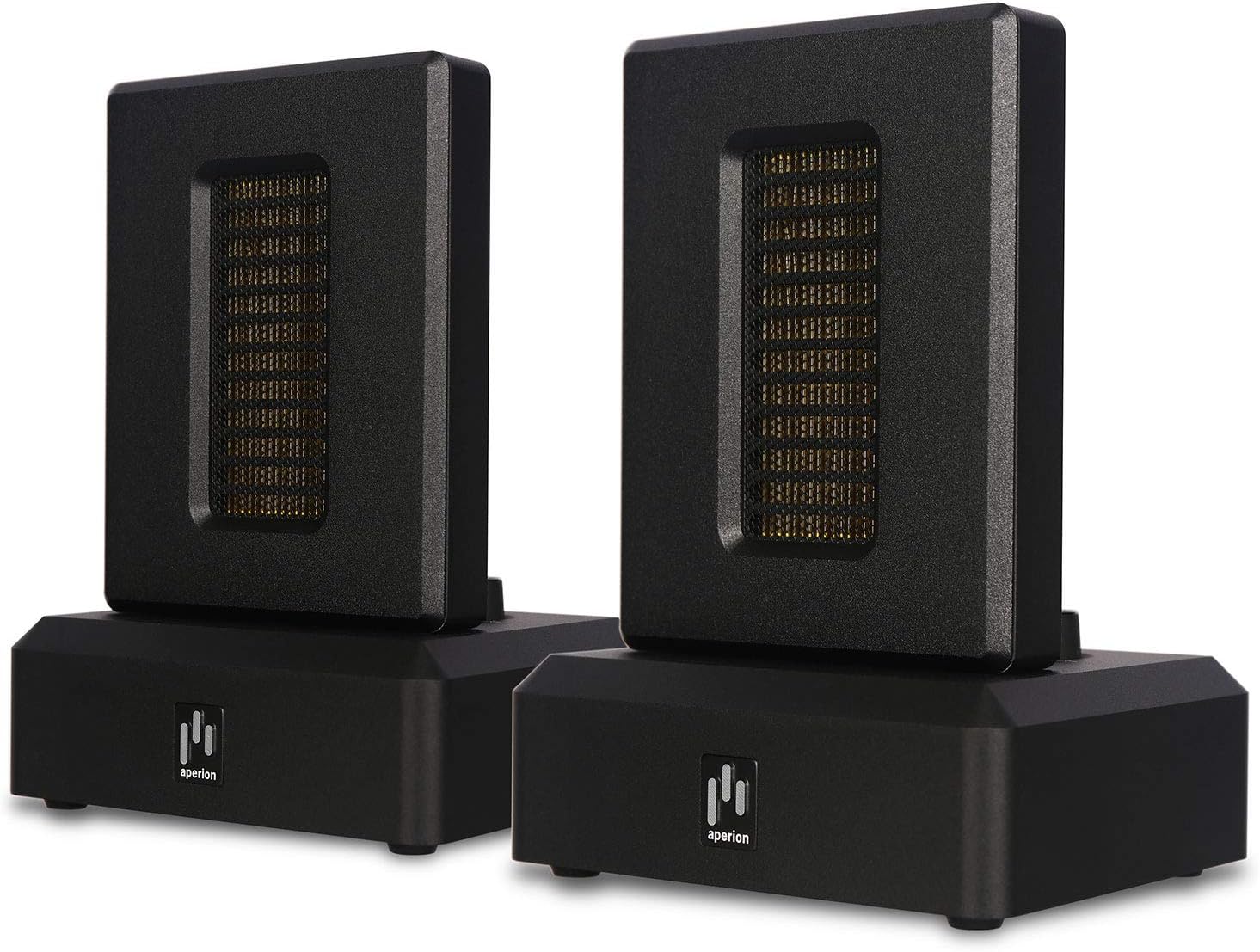 Aperion Audio DST Dual Firing Air Motion Transformer Ribbon Super Tweeter Speaker Pair (Aluminum Black)