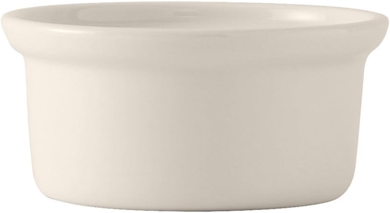 Tuxton China BEB-1006 Casserole Dish, 7-1/2 oz., 4-5/8