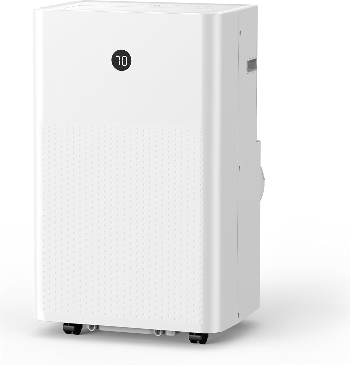 GLACIA 14000 Btu 4-in-1 Portable Air Conditioner, Cools for Rooms up to 750 Sq.Ft, Quiet Operation, Smart Display, Easy Setup